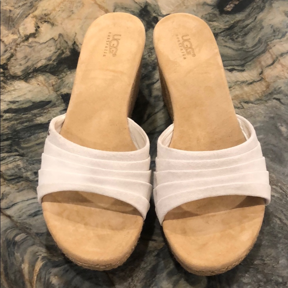 UGGs slide wedge sandals